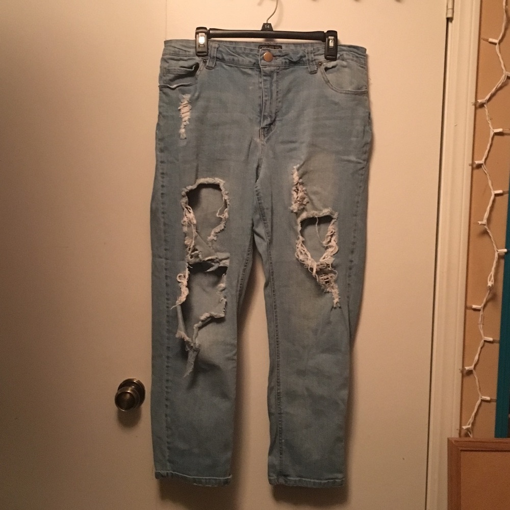 Forever 21+ Ripped Jeans
